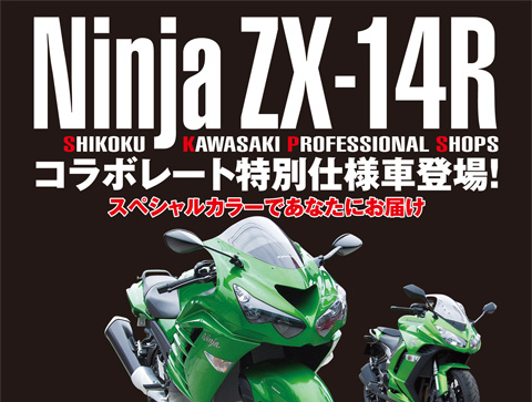 Ninja ZX-14R �R���{���[�g���ʎd�l��